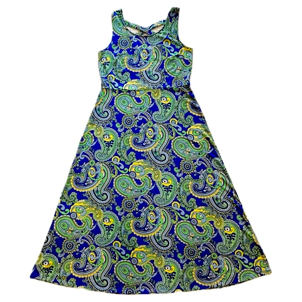 Talbots Maxi Dress - Beautiful Paisley